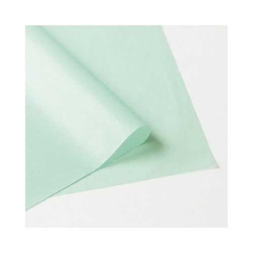 包装紙 薄葉紙 ライトグリーン 半才判