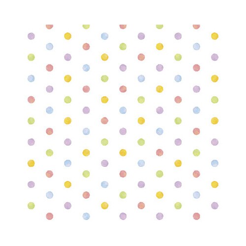 包装紙 カラフルドット 半才判