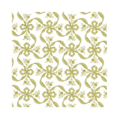 包装紙 フラールリボン金 全判