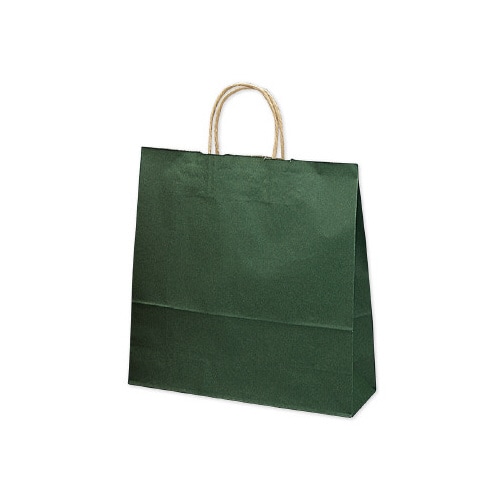 手提げバッグ 10Pエメラルド 中