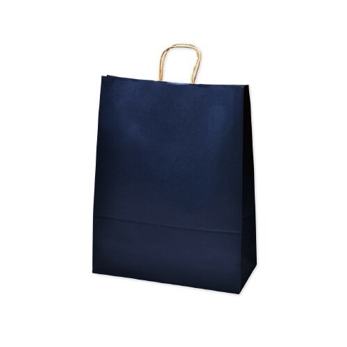 手提げバッグ10P 紺 特大
