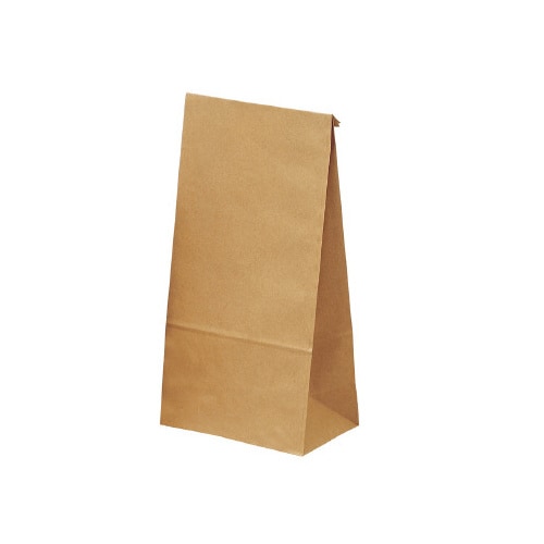 ギフトバッグ 角底袋 未晒 特大