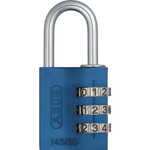 ABUS ナンバー可変式南京錠 145−30 ブル