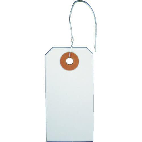 針金付き豆荷札60×30MM25枚