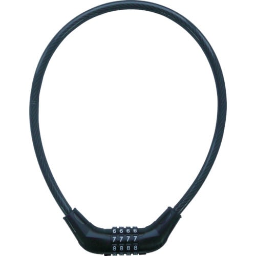 4段フリーダイヤル錠600mm(ワイヤータイプ)