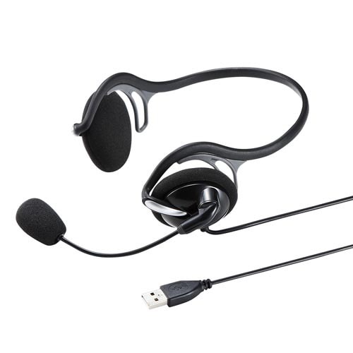 USBヘッドセット MM−HSU05BK