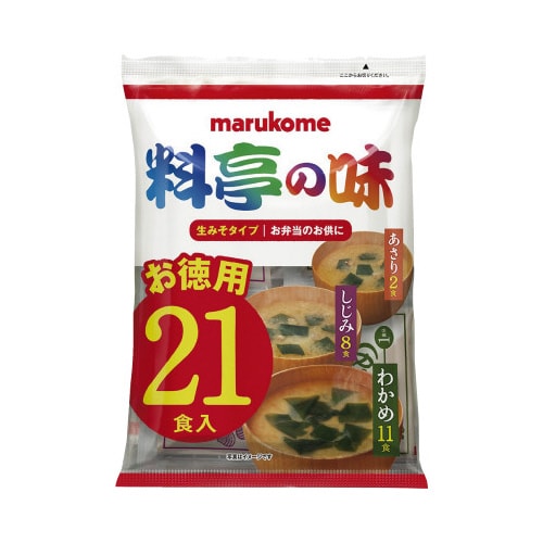 即席生みそ汁 お徳用 21食入×3