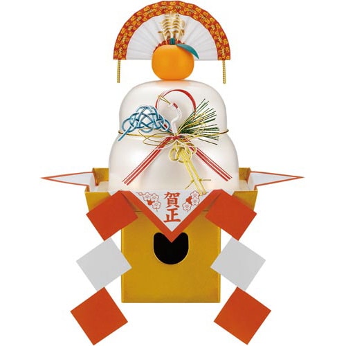 サトウのサッと鏡餅 切り餅入り中500g