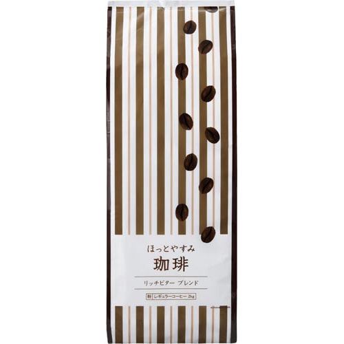 ほっとやすみ珈琲リッチビターブレンド2kg×3