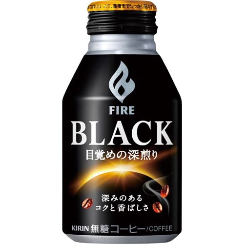 ブラック目覚めの深煎り275g×24本