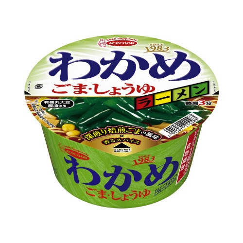 わかめラーメン ごま・しょうゆ 12個入