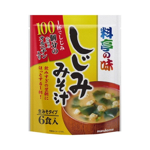 お徳用 料亭の味しじみ 6食入×3
