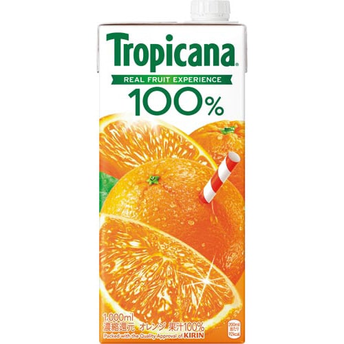 トロピカーナ オレンジ 1000ml 6本