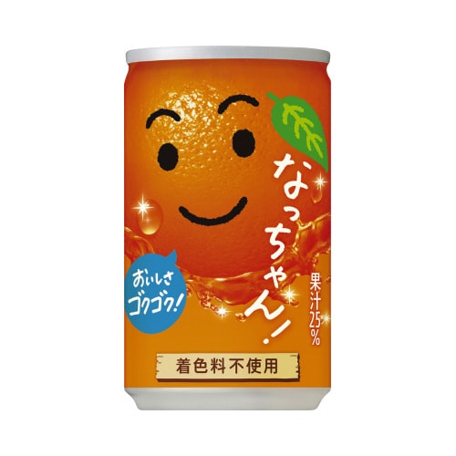 なっちゃん オレンジ 160ml缶 30本