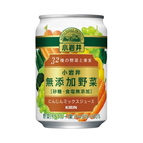 小岩井 無添加32種の野菜と果実 280g 24缶
