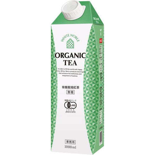ホワイトノーブル 有機栽培紅茶 1L 6本