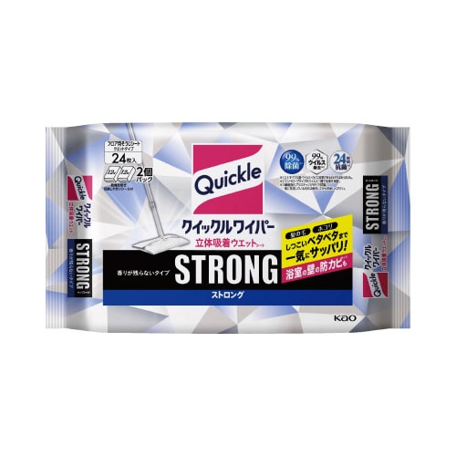クイックルワイパー立体吸着Wストロング24枚