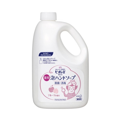 ビオレu 泡ハンドソープ フルーツ 詰替 2L×3
