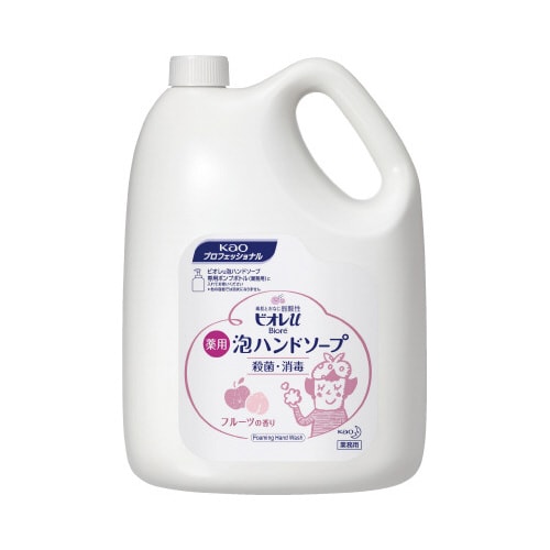 ビオレu 泡ハンドソープ フルーツ 詰替 4L×3