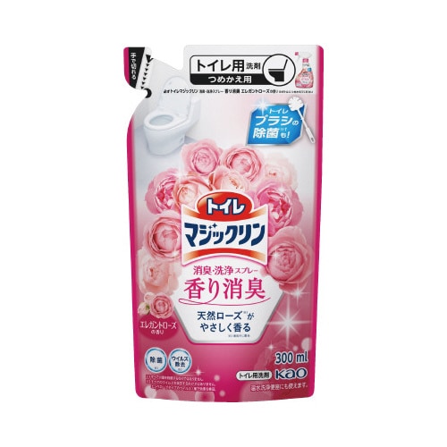 トイレマジックリン香り消臭エレガントローズ詰替×5