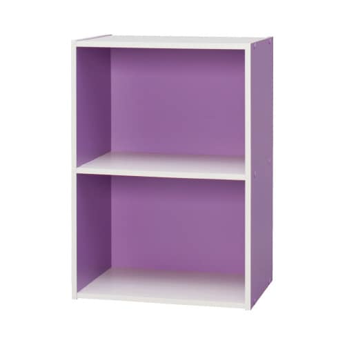 カラーボックス パープル/オフホワイト CX−2