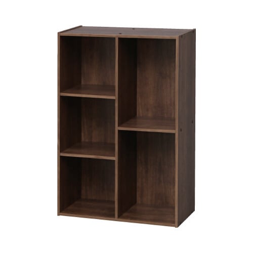 カラーボックス 2列コンビ ブラウン CX−23C