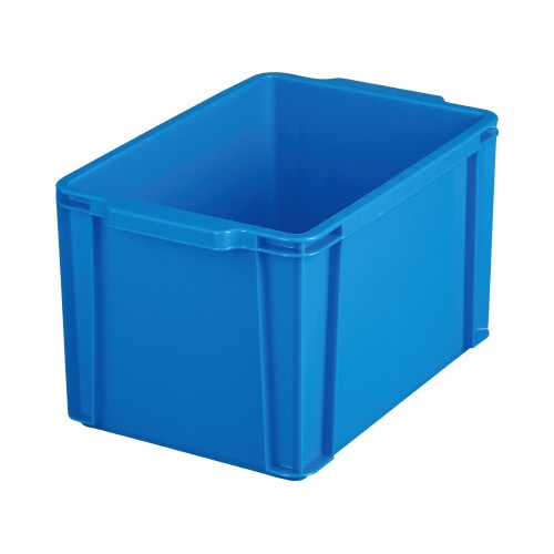 BOXコンテナ 中 深型 ブルー 3個