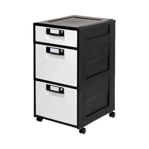 オフィスキャビネット 浅1深2段