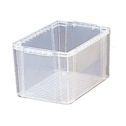 BOXコンテナ 中 深型 クリア 3個