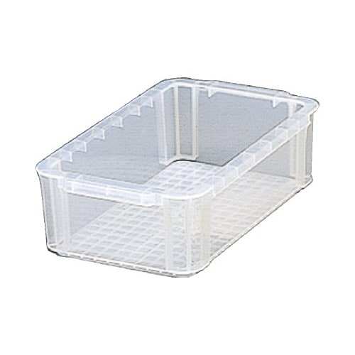 BOXコンテナ 小 浅型 クリア 10個
