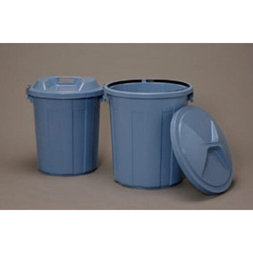 丸型ペール フタのみ ブルー