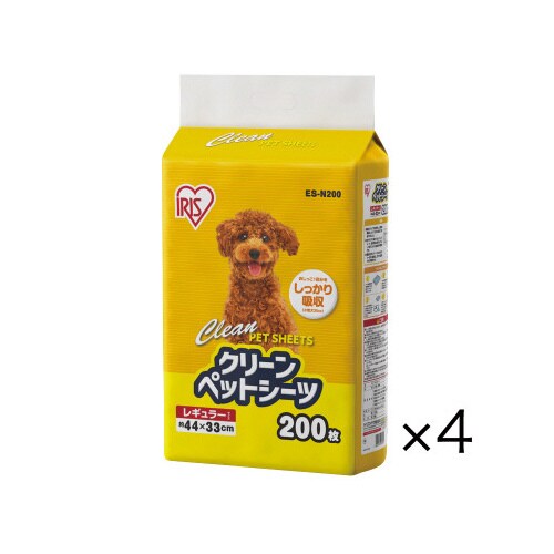 ペットシーツ レギュラー 200枚×4