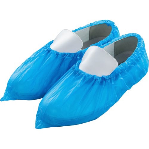 使い捨てシューズカバー ブルー 50足入×5