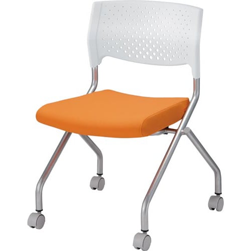 DDネスティングチェア2オレンジ(旧色)2脚セット