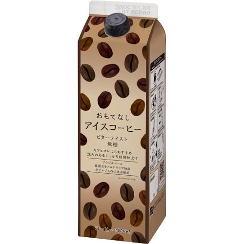 おもてなし用アイスコーヒービター1L6本入×2