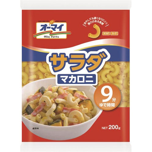 オーマイ サラダ マカロニ 200g x12