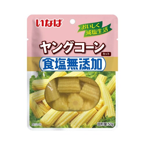 食塩無添加ヤングコーン 120g 40個