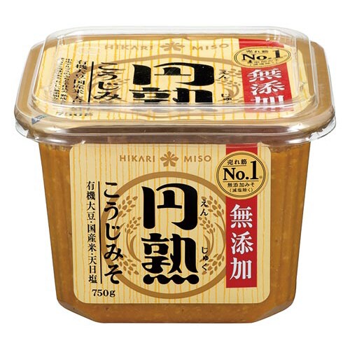 無添加 こうじ円熟 カップ 750g x8