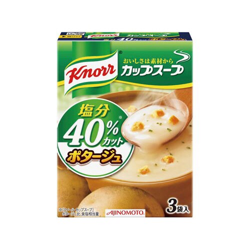 カップスープ ポタージュ塩分40%C 3袋