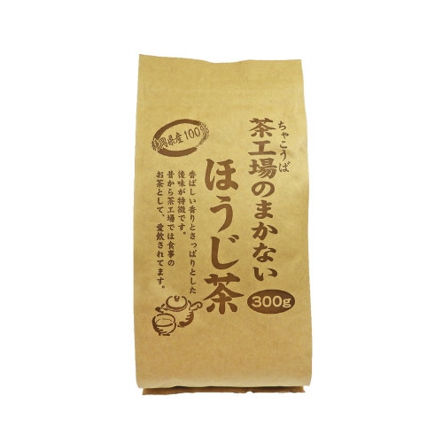 大井川茶園 茶工場のまかないほうじ茶 300g×6