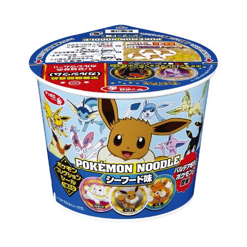 ポケモンヌードルシーフード味 37g 12個