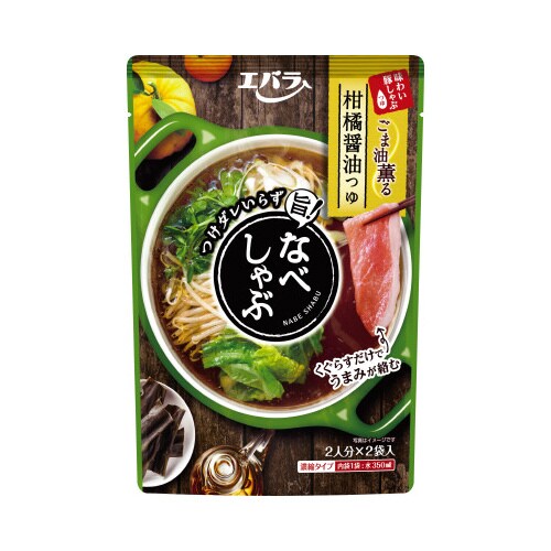 なべしゃぶ柑橘醤油つゆ(100g×2袋)×12個