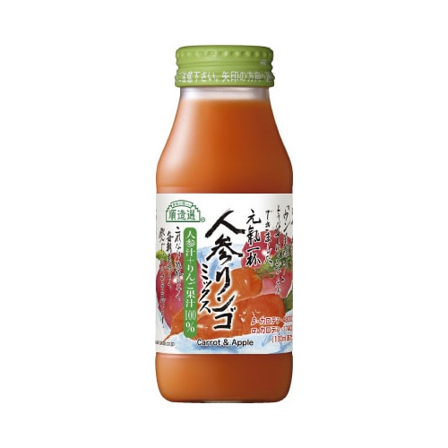 人参りんごミックス 180ml 20本