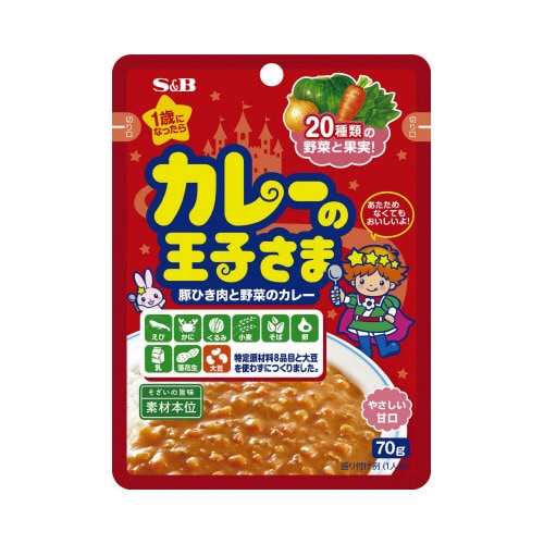 カレーの王子さまレトルト 70g 60個