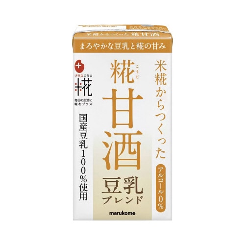 プラス糀糀甘酒LL豆乳 125ml 18本