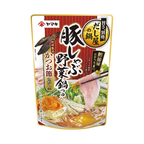 豚しゃぶ野菜鍋つゆ 750g 12個