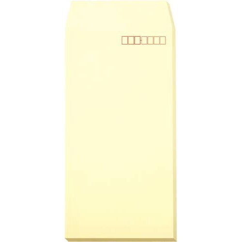 ソフトカラー封筒 長3 クリーム クイック付