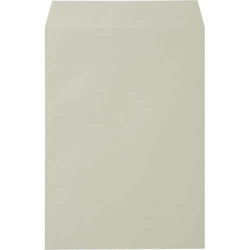 封筒 角2 100g スミ貼 グレー 500枚