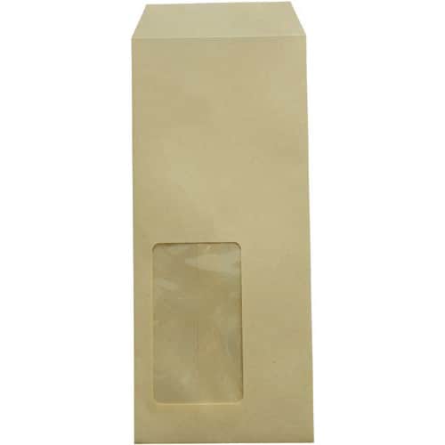 窓付封筒 長4 #2 枠無 クラフト