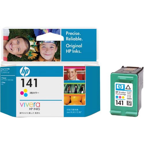 純正インク HP141(CB337HJ)3色 2個
